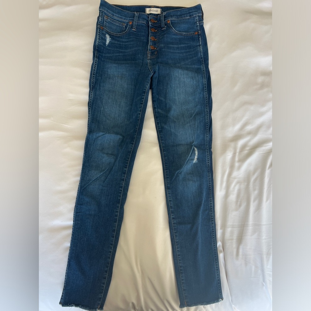 Madewell “10” high rise skinny Jean”
